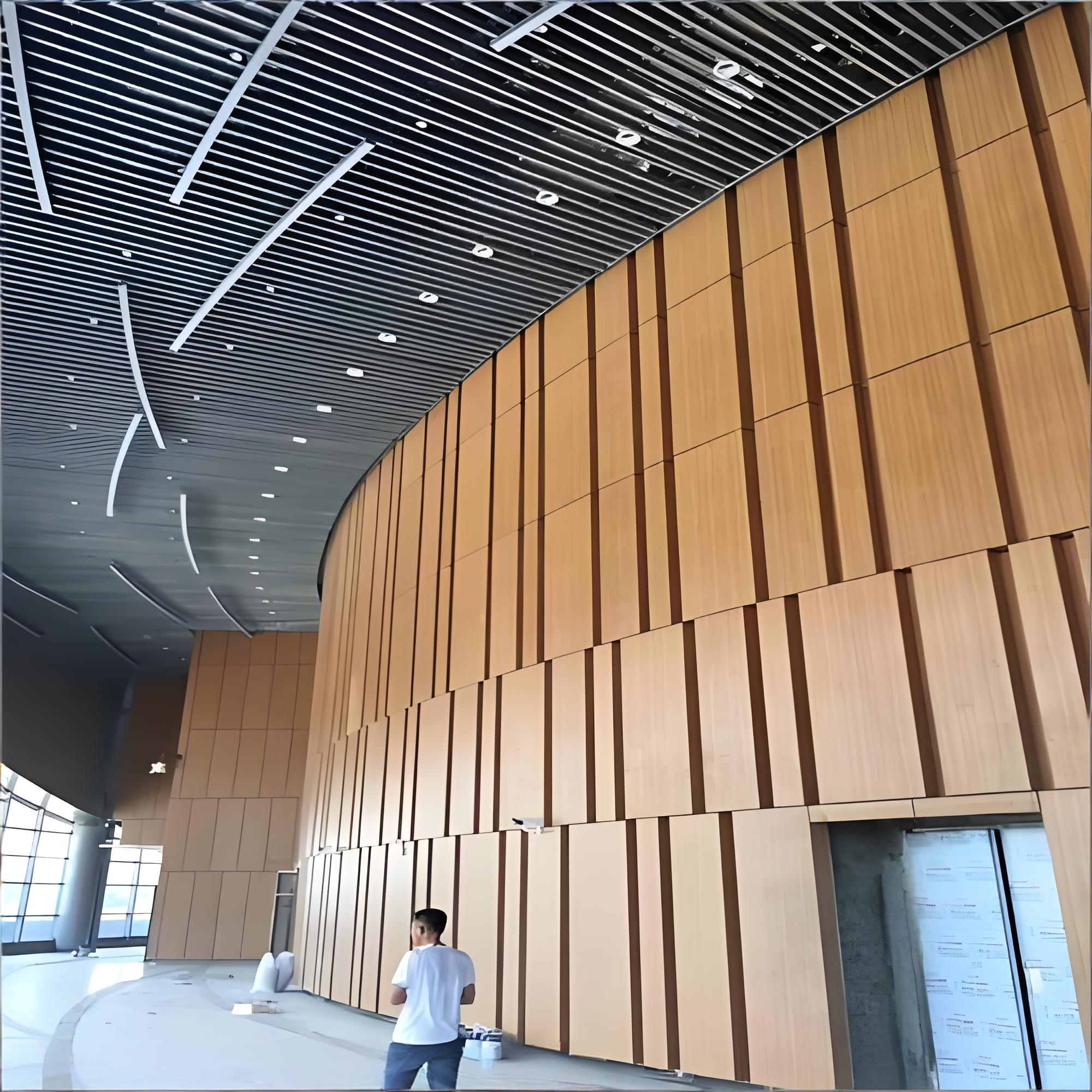 木纹铝单板幕墙