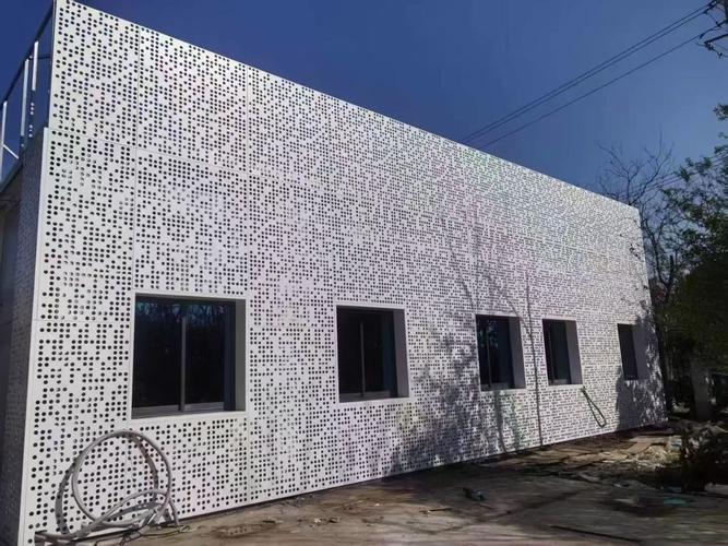 木纹铝单板施工设计图