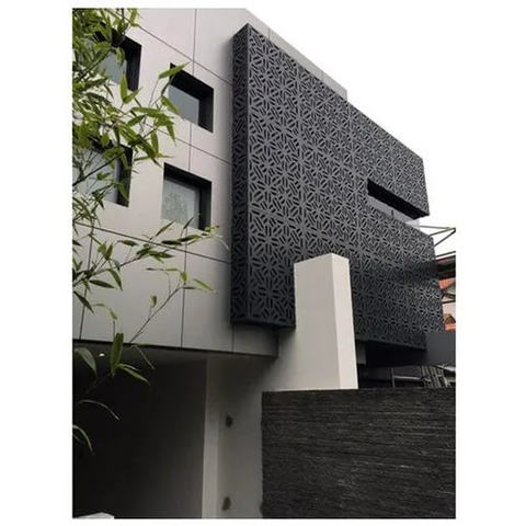 铝单板幕墙安装示意图